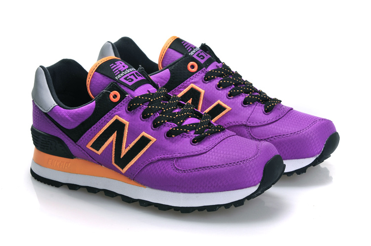 Chaussure New Balance 574 Violet Pas Cher Pour Femme